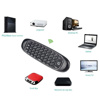 Control Remoto Air Mouse con Teclado para Smart TV